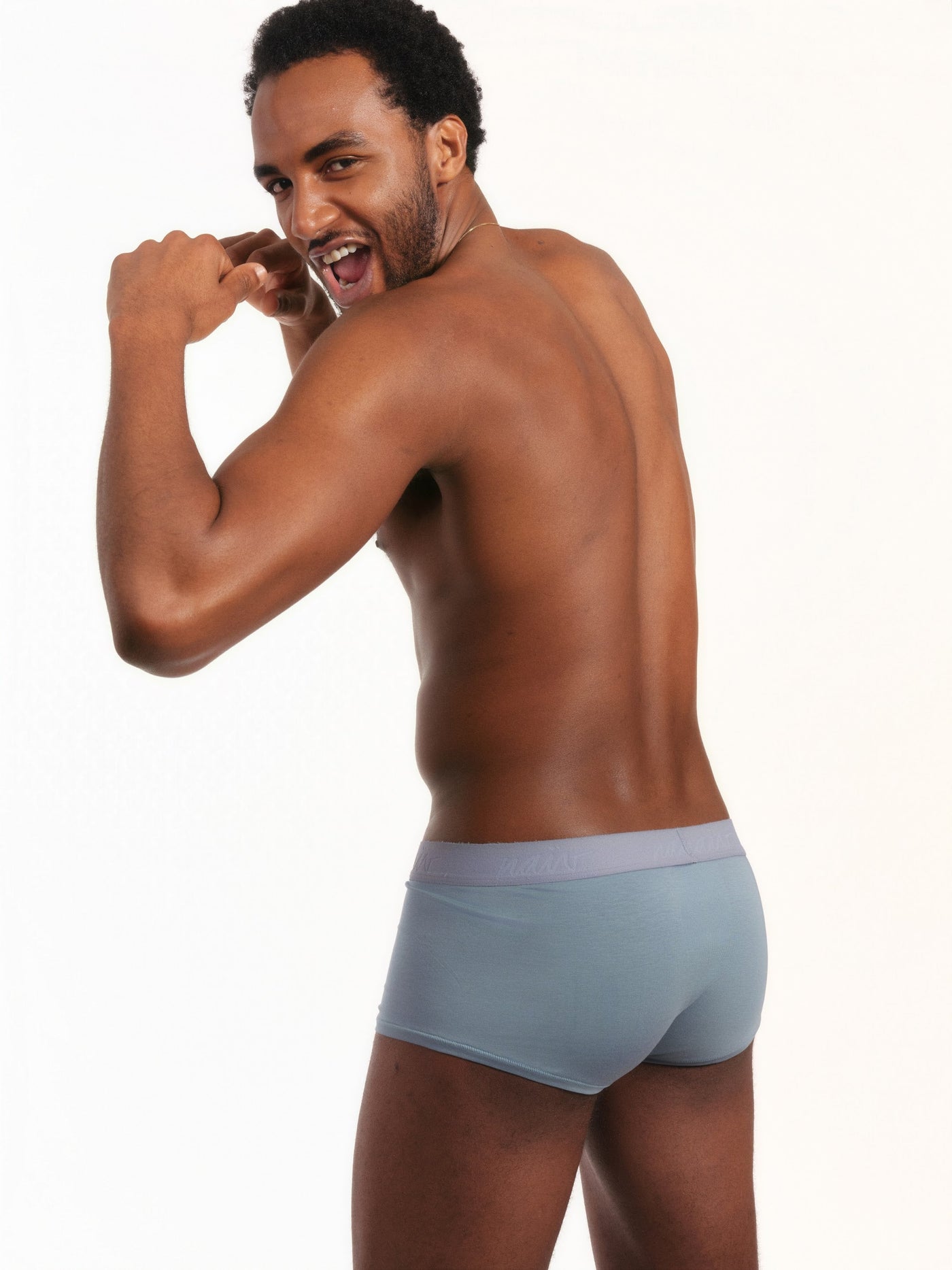 Cueca Trunk NAÏV em TENCEL Liocel Ardósia