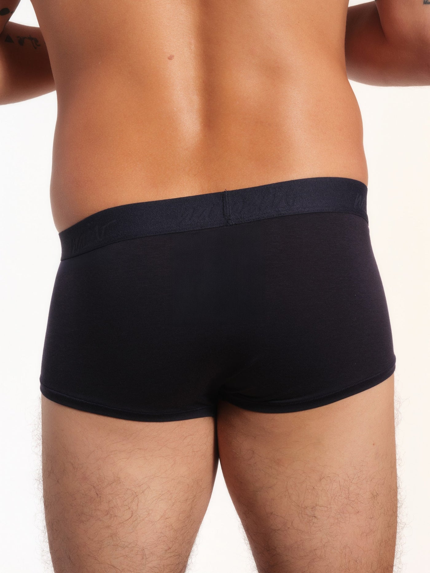 Cueca Trunk NAÏV em TENCEL Liocel Marinho