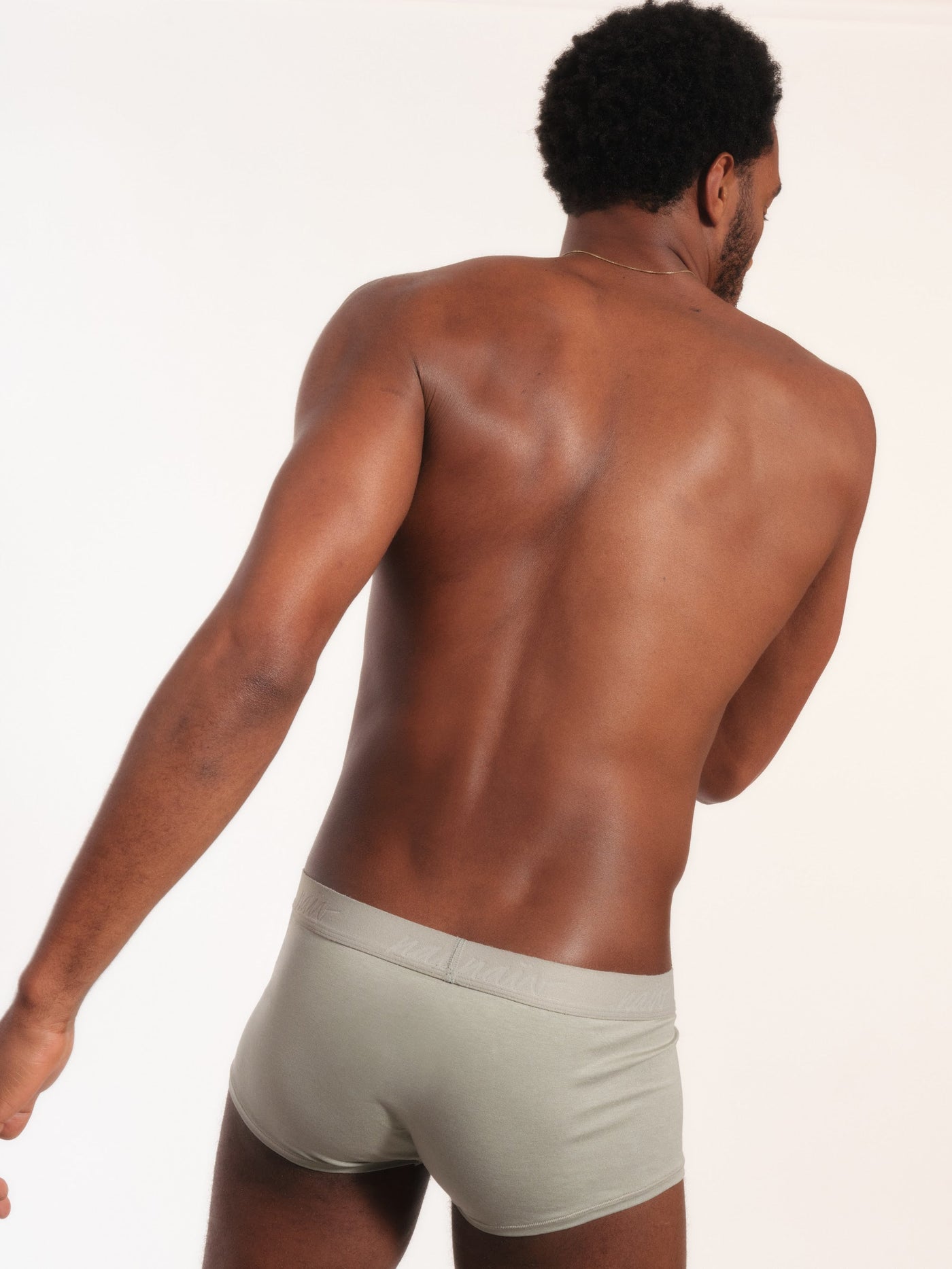 Cueca Trunk NAÏV em TENCEL Liocel Fendi