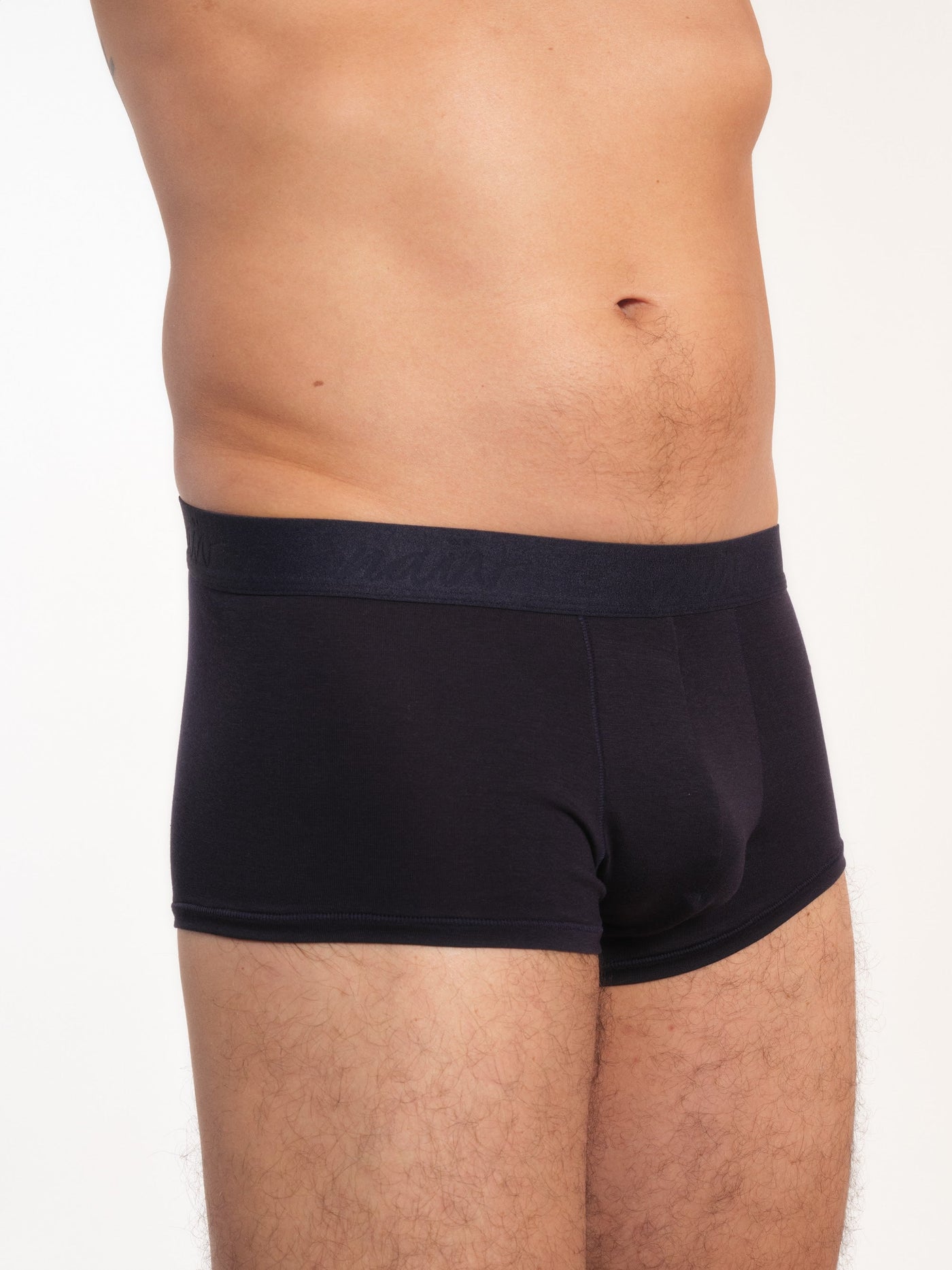 Cueca Trunk NAÏV em TENCEL Liocel Marinho