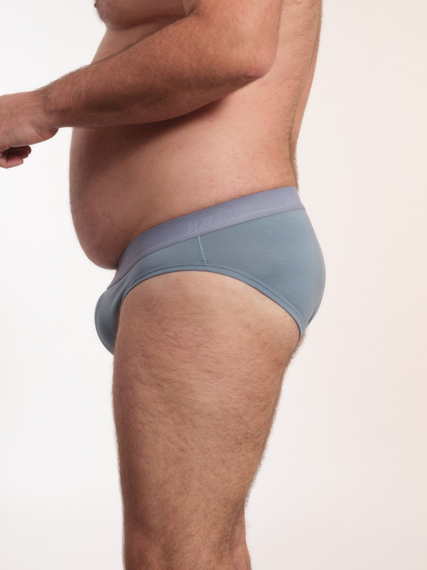 Cueca Y-Slip NAÏV em TENCEL Liocel Ardósia porte maior
