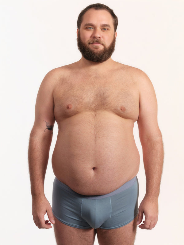 Cueca Trunk NAÏV em TENCEL Liocel Ardósia porte maior