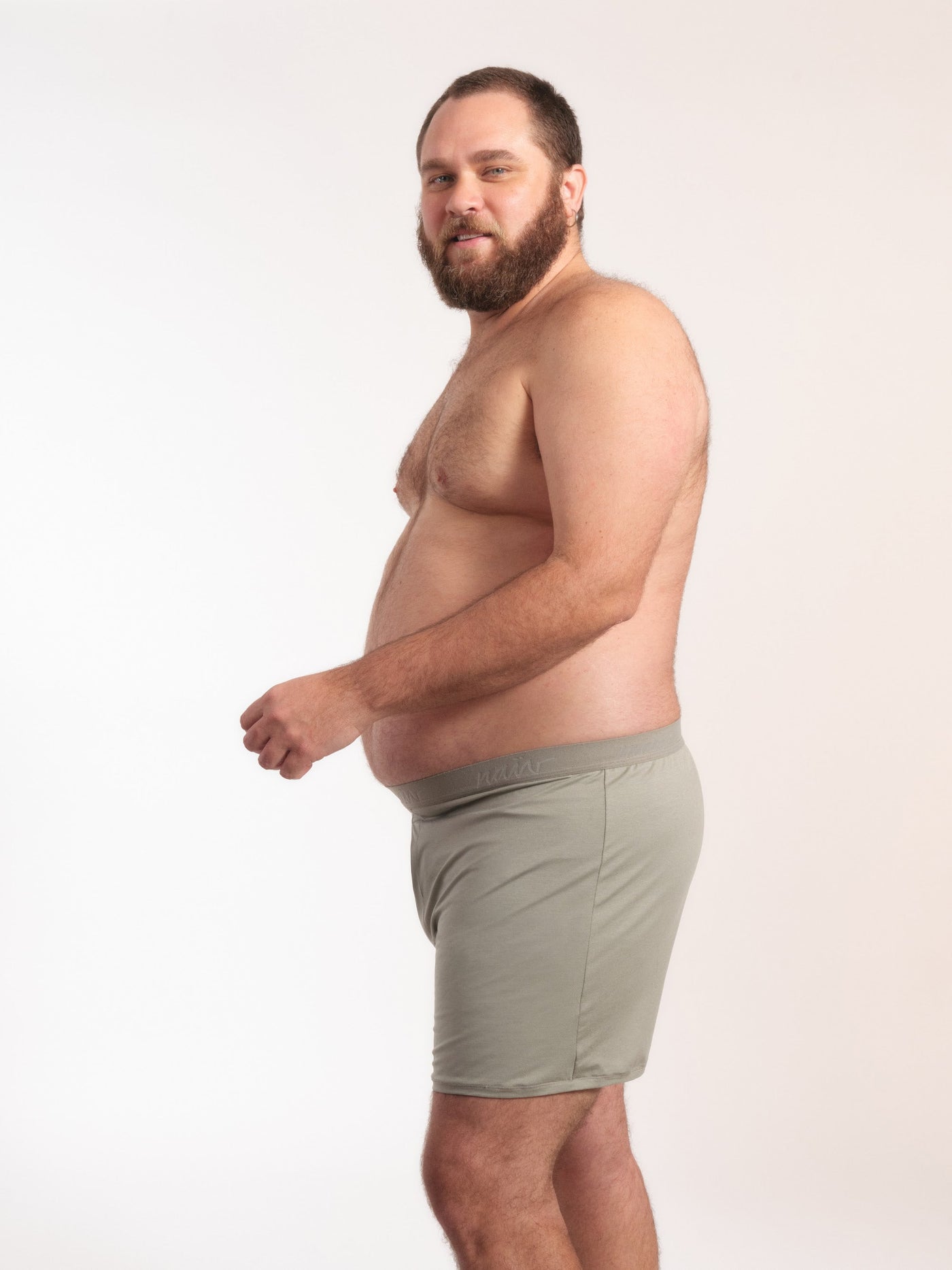 Cueca Samba-Canção NAÏV em TENCEL Liocel Fendi porte maior