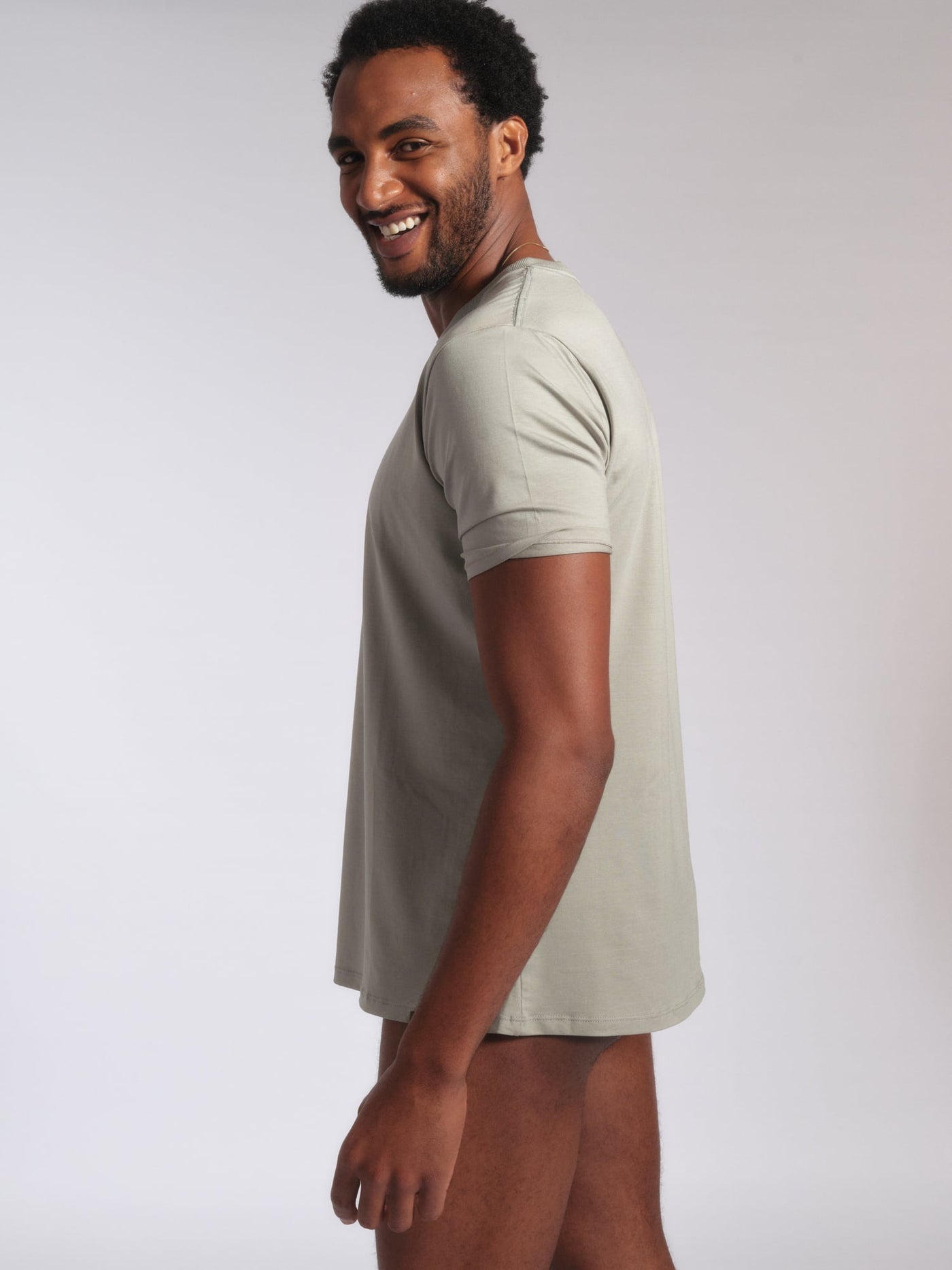 Camiseta NAIV em TENCEL Liocel, cor fendi