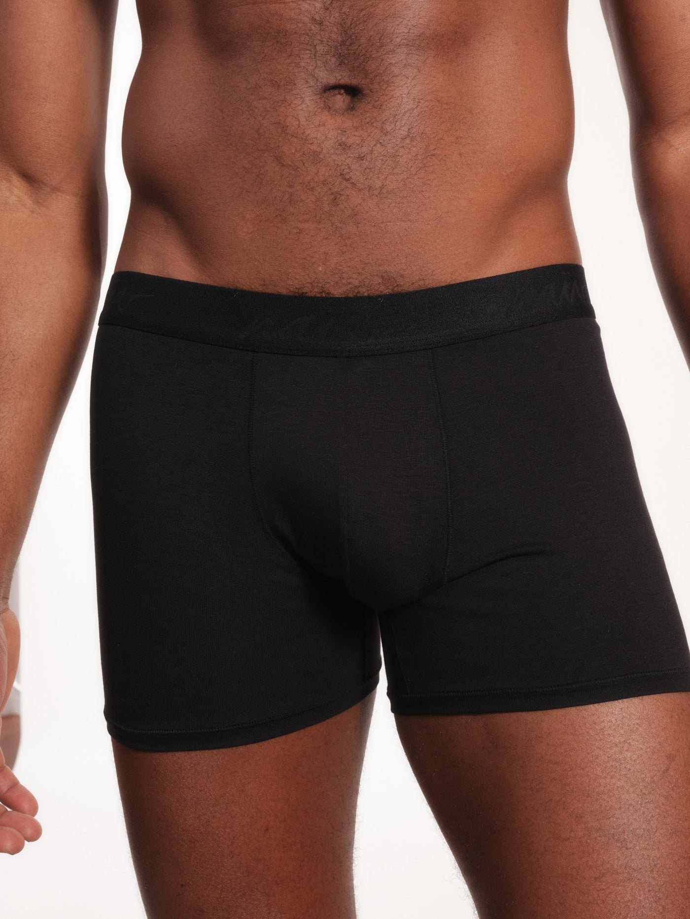 Cueca Boxer NAÏV em TENCEL Liocel Preto