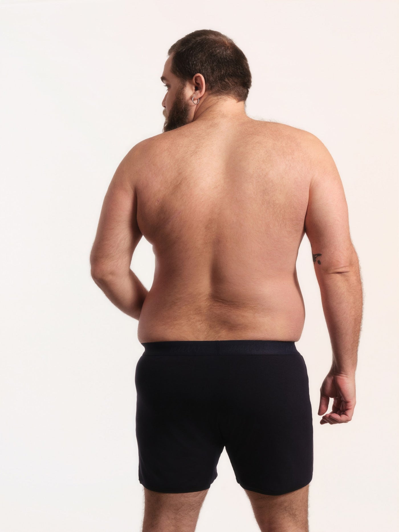 Cueca Samba-Canção NAÏV em TENCEL Liocel Marinho porte maior