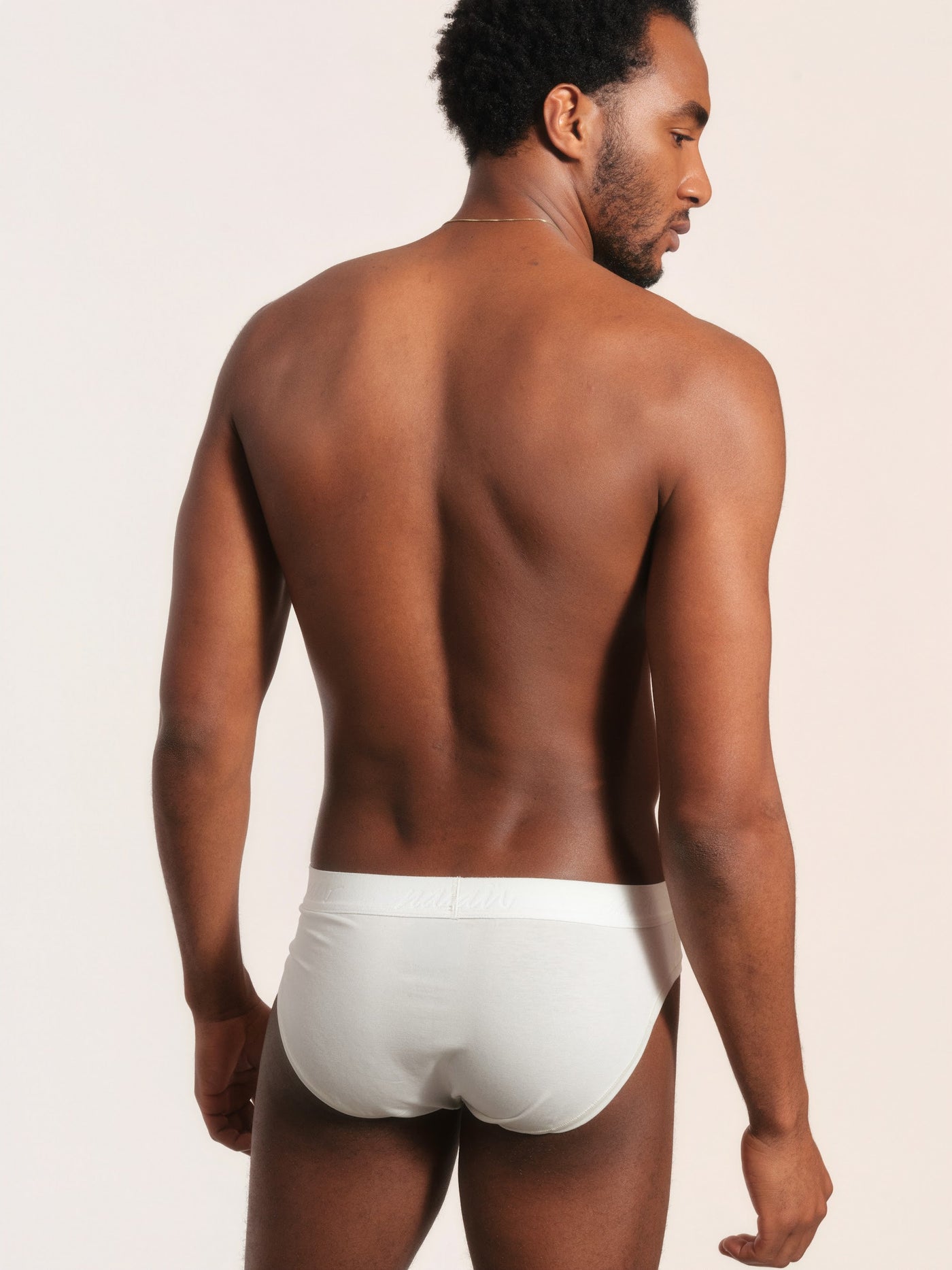 Cueca Slip NAÏV em TENCEL Liocel Off-white