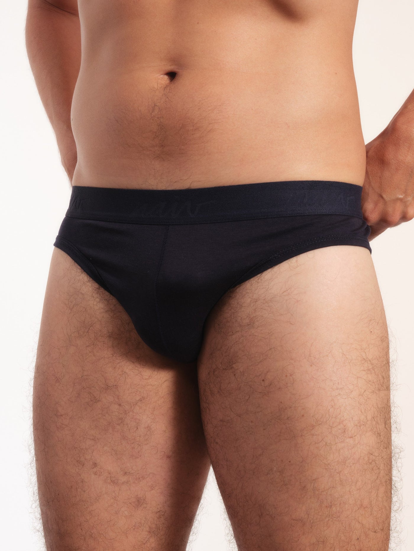 Cueca Y-Slip NAÏV em TENCEL Liocel Marinho