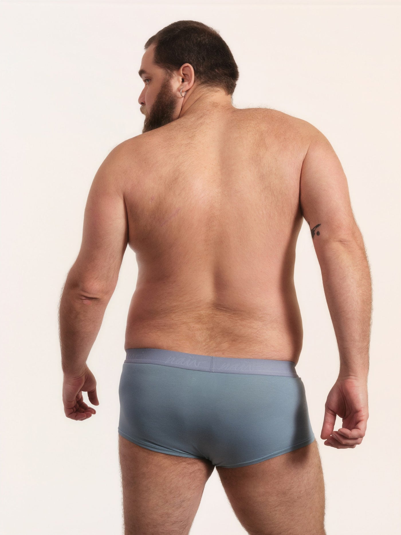 Cueca Trunk NAÏV em TENCEL Liocel Ardósia porte maior