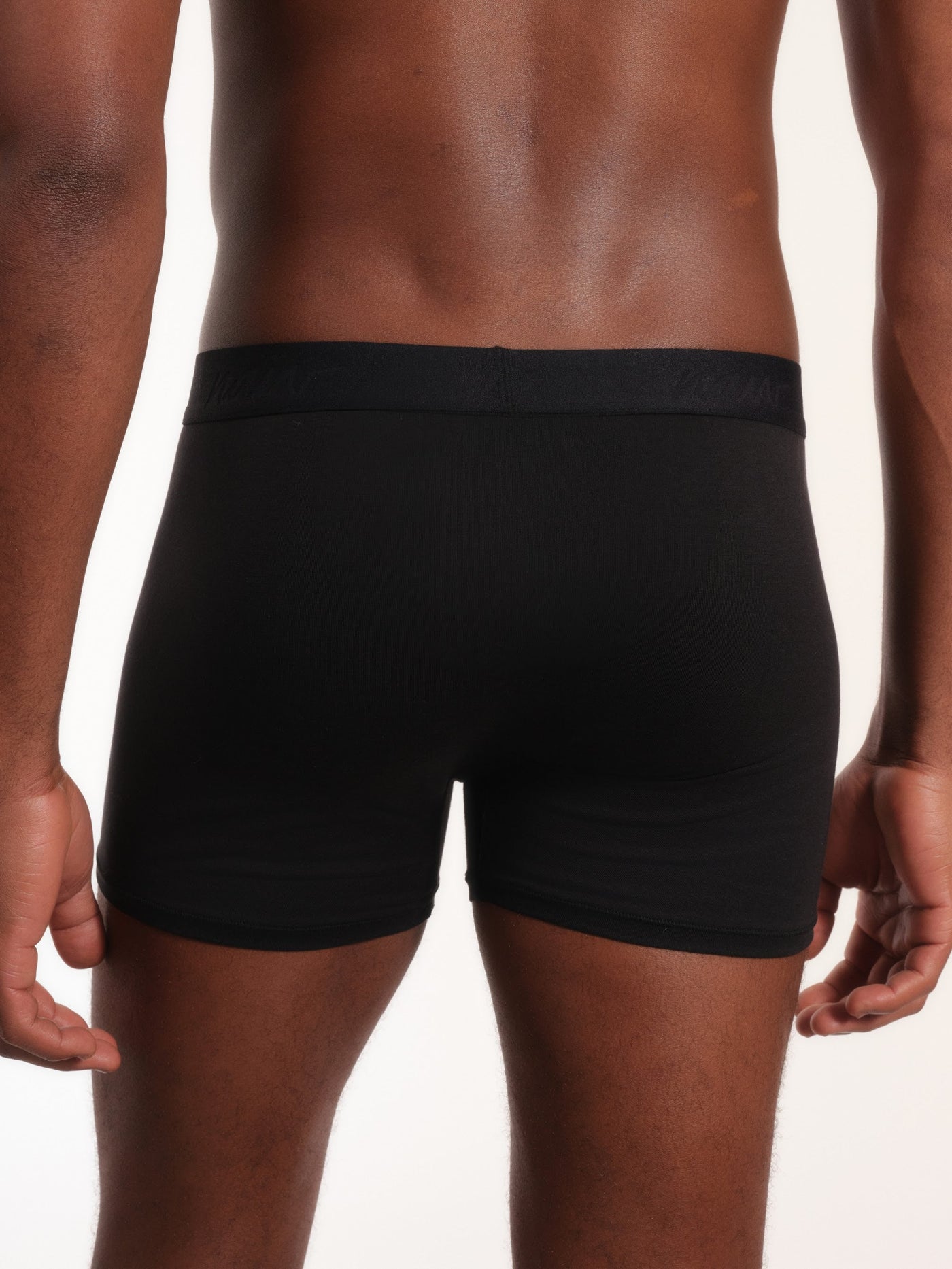 Cueca Boxer NAÏV em TENCEL Liocel Preto