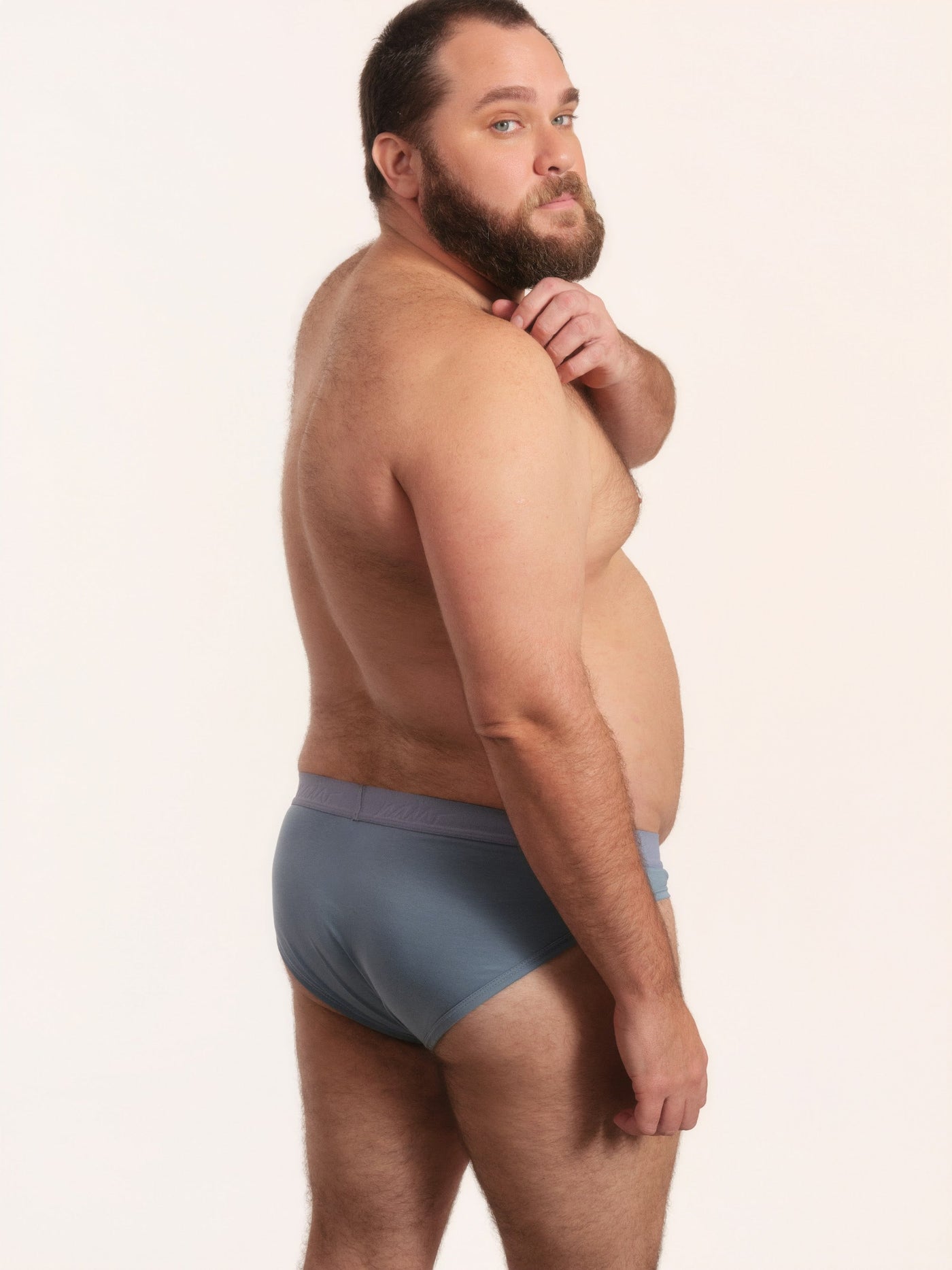 Cueca Y-Slip NAÏV em TENCEL Liocel Ardósia porte maior