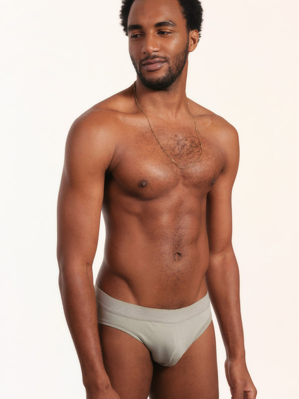 Cueca Y-Slip NAÏV em TENCEL Liocel Fendi