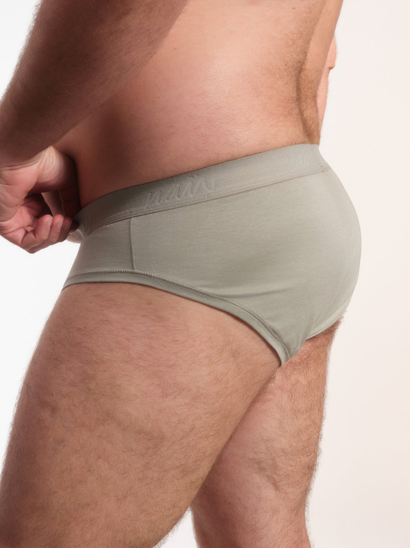 Cueca Slip NAÏV em TENCEL Liocel Fendi porte maior