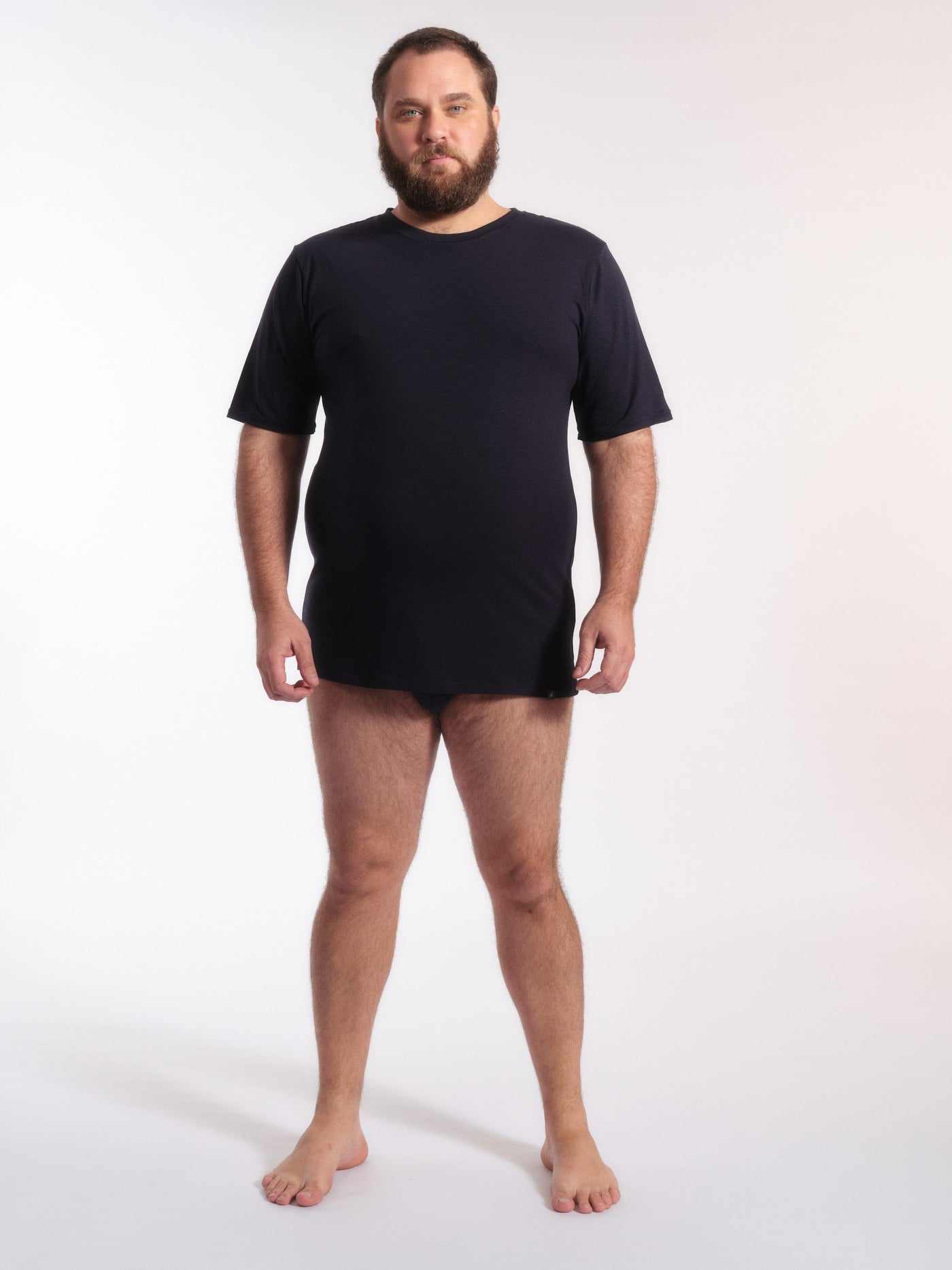 Camiseta NAIV em TENCEL Liocel, cor ardosia, porte maior