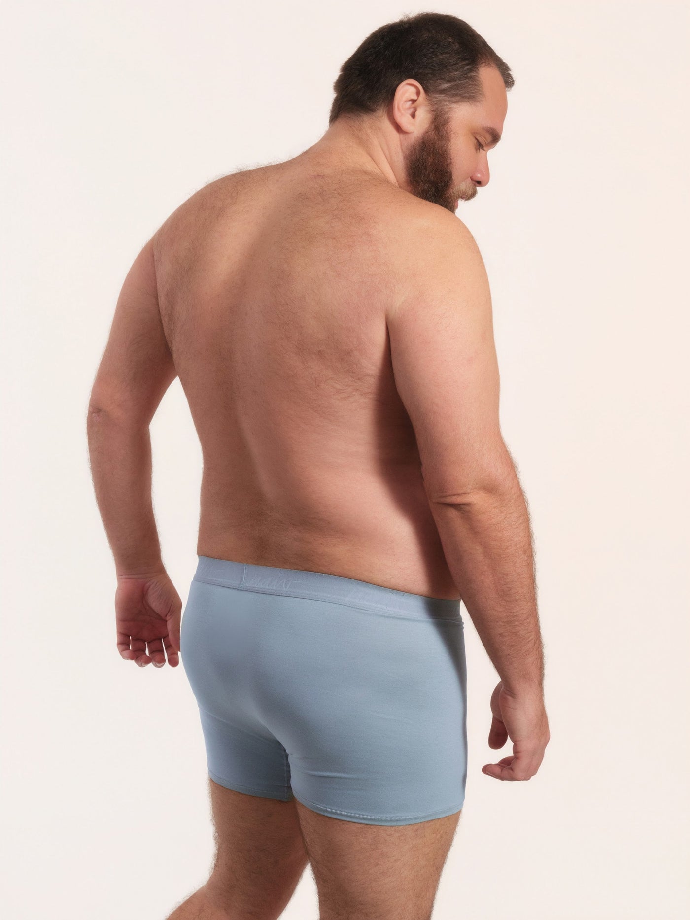 Cueca Boxer NAÏV em TENCEL Liocel Ardósia porte maior