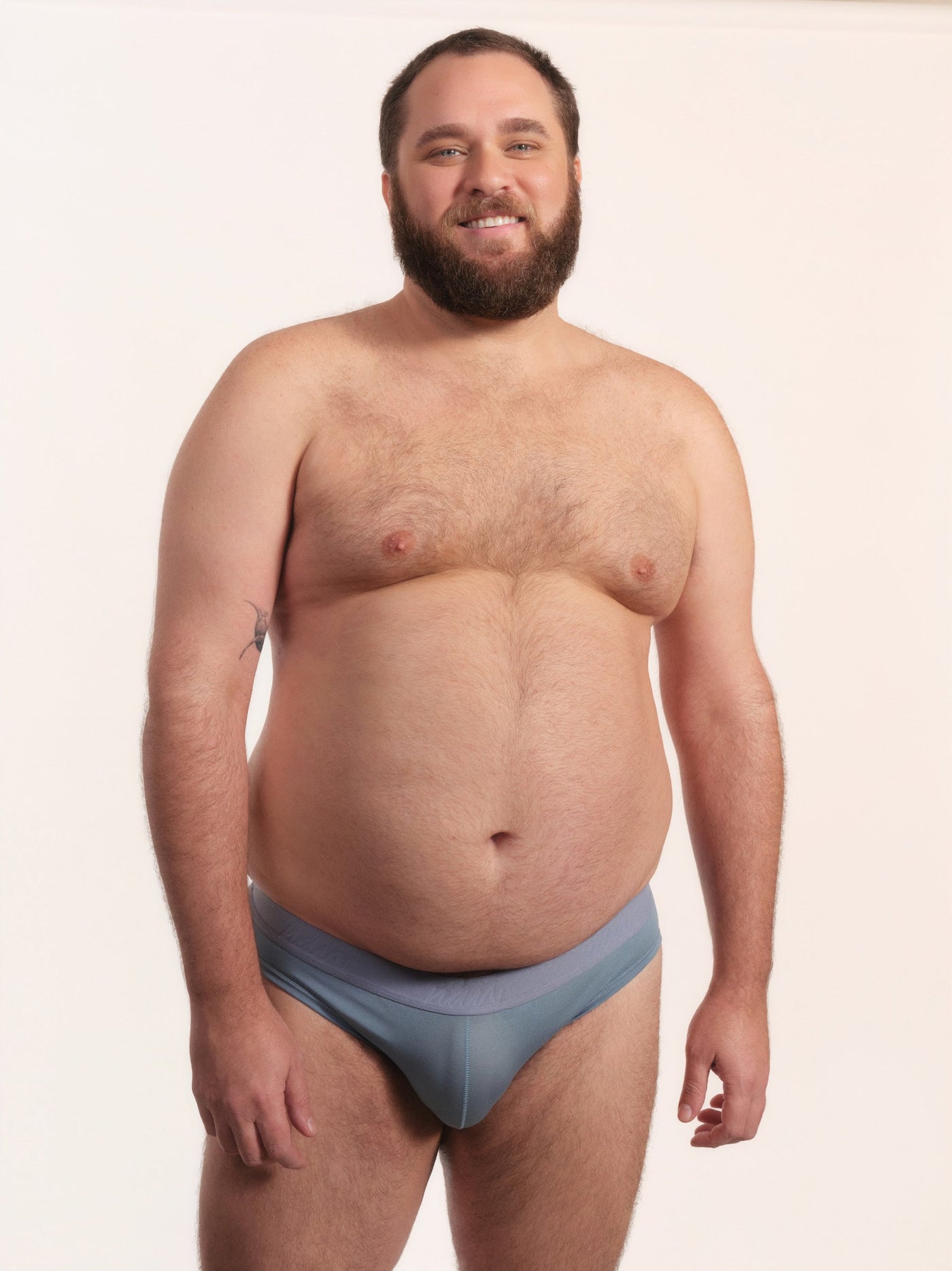 Cueca Y-Slip NAÏV em TENCEL Liocel Ardósia porte maior