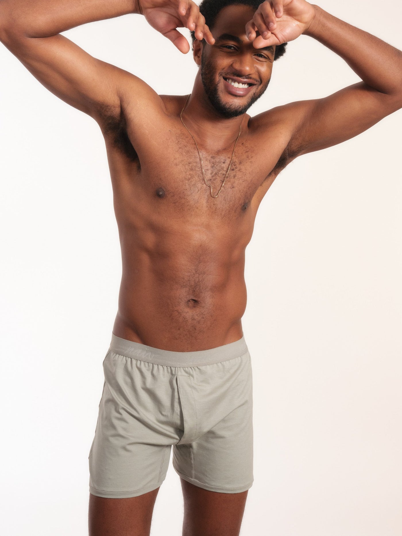 Cueca Samba-Canção NAÏV em TENCEL Liocel Fendi