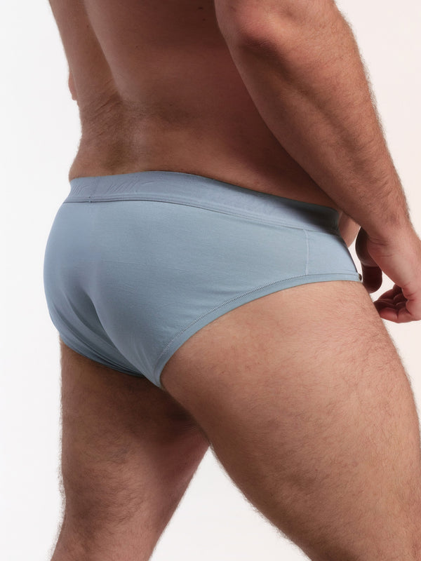 Cueca Slip NAÏV em TENCEL Liocel Ardósia porte maior