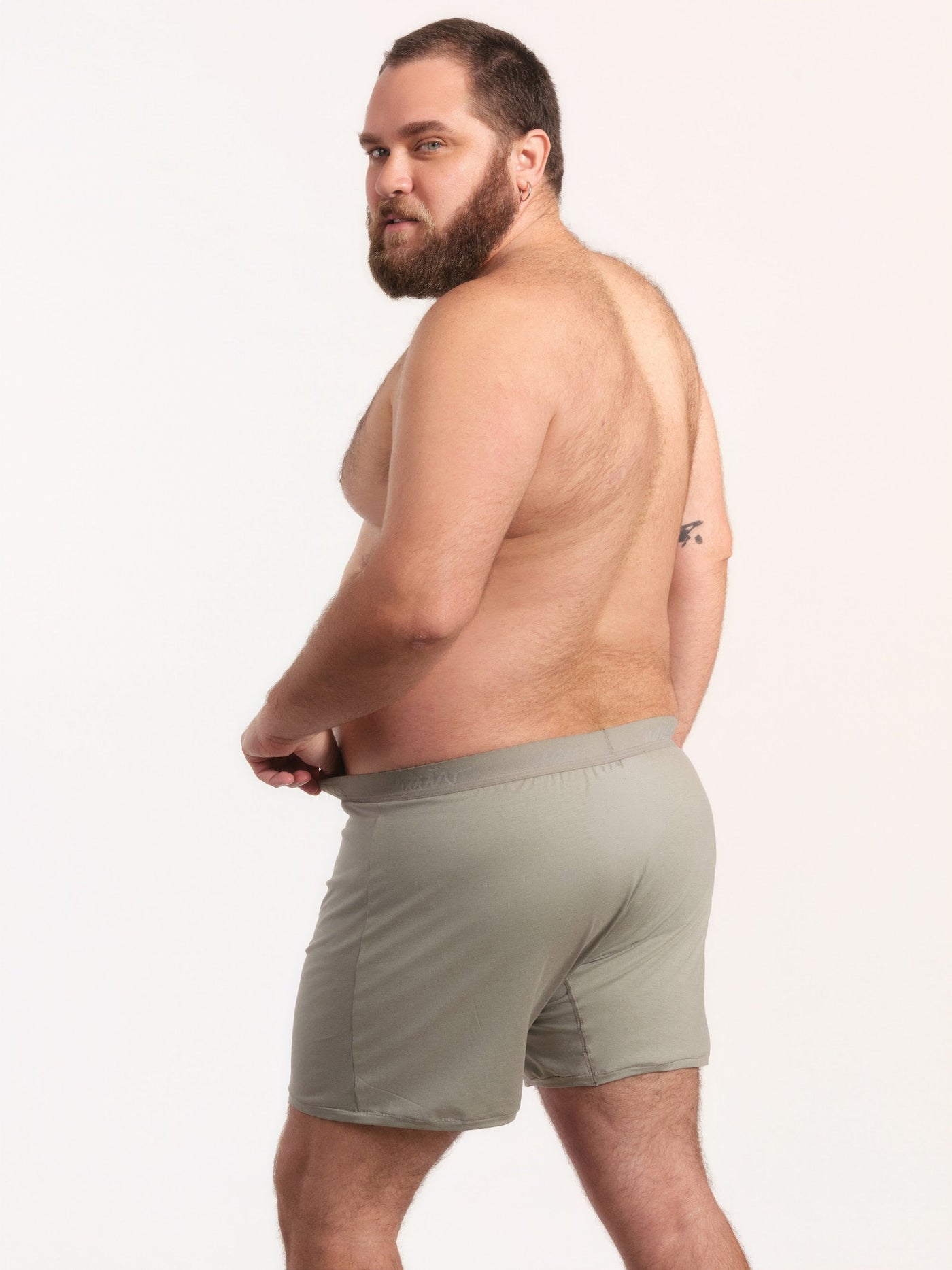 Cueca Samba-Canção NAÏV em TENCEL Liocel Fendi porte maior