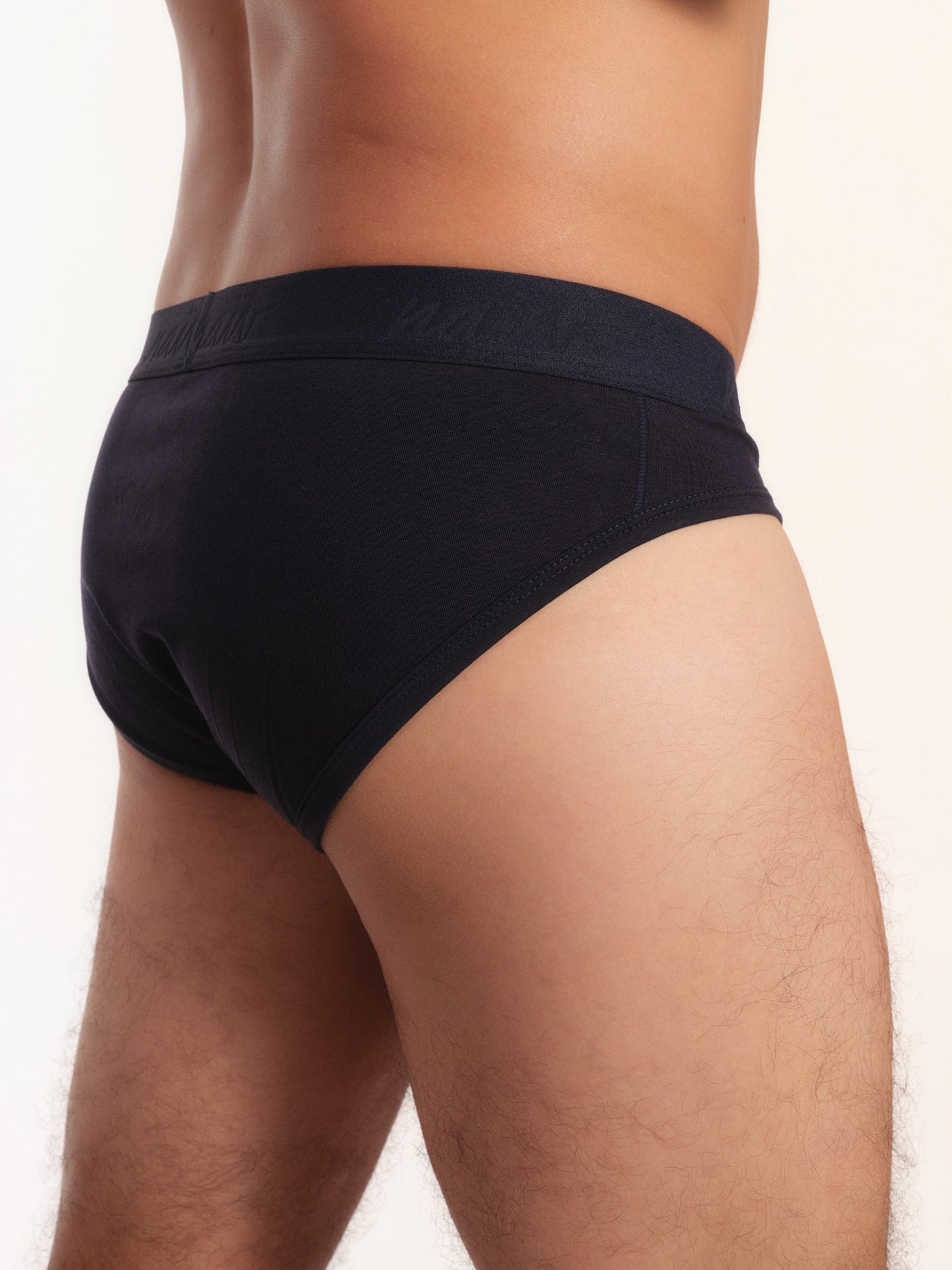 Cueca Slip NAÏV em TENCEL Liocel Marinho