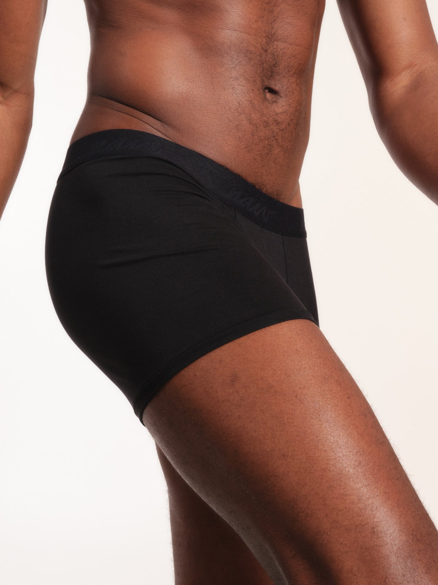Cueca Boxer NAÏV em TENCEL Liocel Preto