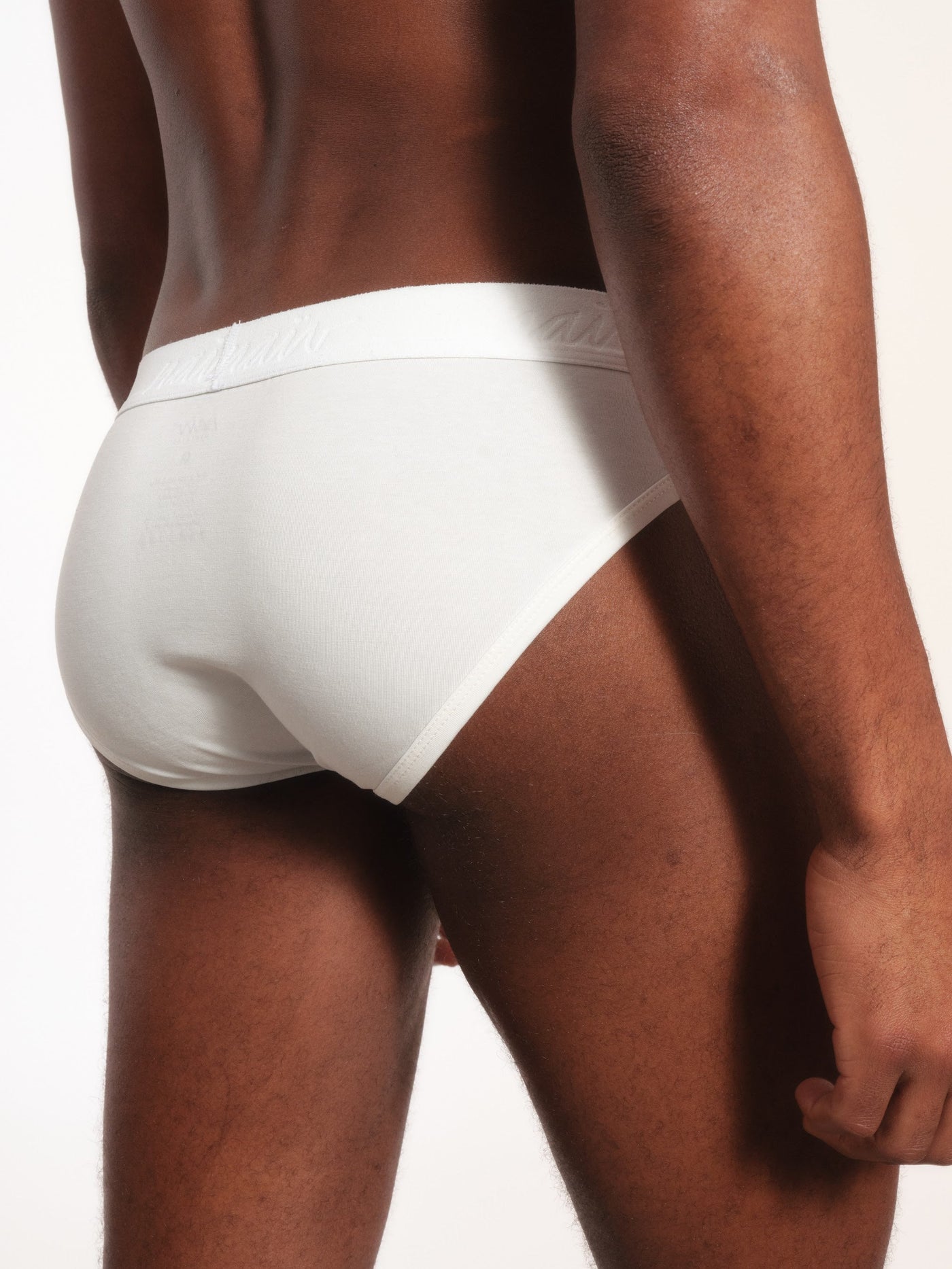 Cueca Y-Slip NAÏV em TENCEL Liocel Off-white